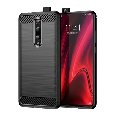 Case cover For Xiaomi Redmi K20 / K20 Pro / Mi 9T / 9T Pro Brushed Texture Carbon Fiber TPU Case