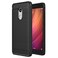 Case cover For Xiaomi  Redmi Note 4X Brushed Carbon Fiber Texture Shockproof TPU Protective Case (Black)