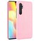 Case cover For Xiaomi Mi Note 10 Lite Shockproof Crocodile Texture PC + PU Case(Pink)