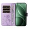 Case cover For Redmi K80 / K80 Pro Dandelion Embossed Pattern Flip Leather Phone Case(Purple)