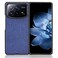 Case cover For Xiaomi Mix Fold 4 Crocodile Texture Back Cover Phone Case(Blue)