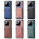 Case cover For Xiaomi Redmi Note 14 Pro 5G Denim Texture Leather Skin Phone Case with Card Slot(Green)