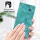 Case cover For Xiaomi 14T Pro Skin-feel Embossed Leather Phone Case(Green)