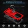 Case cover For Redmi Note 14 Pro 5G Shockproof TPU + PC Phone Case with Holder(Red)