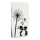 Case cover For Redmi 14C 4G Oil Embossed 3D Drawing Leather Phone Case(Couple Dandelion)