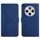 Case cover For Redmi 14C 4G Skin Feel Butterfly Embossed Flip Leather Phone Case(Blue)