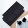 Case cover For Redmi Note 14 5G Geometric Embossed Leather Phone Case(Black)