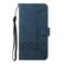 Case cover For Redmi Note 14 Pro 5G Cubic Skin Feel Flip Leather Phone Case(Blue)