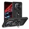 Case cover For Redmi Note 14 Pro 5G Shockproof TPU + PC Phone Case with Holder(Black)