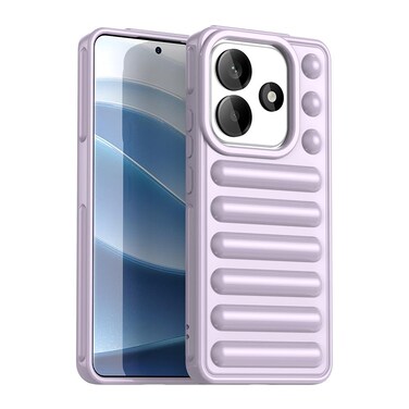Case cover For Redmi Note 14 5G Capsule Series Candy Color IMD Phone Case(Purple)