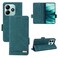 Case cover For Xiaomi Poco M7 Pro 5G / Redmi Note 14 5G Magnetic Clasp Leather Phone Case(Green)