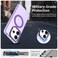 Case cover For Redmi Note 14 4G 163.25mm Candy Magsafe PC Hybrid TPU Phone Case(Purple)