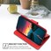 Case cover For Redmi Note 14 4G 164.84mm Crystal Texture Leather Phone Case(Red)