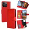 Case cover For Redmi Note 14 4G 164.84mm Crystal Texture Leather Phone Case(Red)