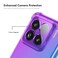 Case cover For Xiaomi 15 Pro ENKAY Hat-Prince Gradient Airbag TPU Phone Case(Purple Gold)