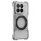 Case cover For Xiaomi 15 Pro Mechanical Arm Borderless MagSafe Holder Metal Phone Case(Silver)