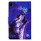 Case cover For Samsung Galaxy Tab A 8.0 2019 Electric Pressed TPU Leather Tablet Case(Butterfly Wolf)