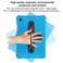 Case cover For Samsung Galaxy Tab A9+ Shield 360 Rotation Handle EVA Shockproof PC Tablet Case(Blue Black)