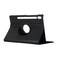 Case cover For Samsung Galaxy Tab S8 Ultra 360 Degrees Rotation Holder Litchi Leather Tablet Case(Black)