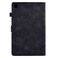 Case cover For Samsung Galaxy Tab A 10.1 2019 Fortune Tree Pressure Flower PU Tablet Case (Black)
