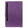 Case cover For Samsung Galaxy Tab S8 / Galaxy Tab S7 T870 / T875 Butterfly Flower Embossing Pattern Horizontal Flip Leather Case with Holder &amp; Card Slots &amp; Wallet(Purple)