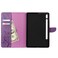 Case cover For Samsung Galaxy Tab S8 / Galaxy Tab S7 T870 / T875 Butterfly Flower Embossing Pattern Horizontal Flip Leather Case with Holder &amp; Card Slots &amp; Wallet(Purple)
