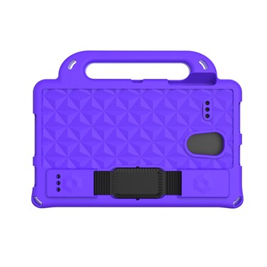 Case cover For Samsung Galaxy Tab 4 8.0 T330/T331/T377 Diamond Series EVA  Anti-Fall Shockproof Sleeve Protective Shell Case with Holder &amp; Strap(Purple)