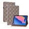 Case cover For Samsung Galaxy Tab A 8.0 2019 T290 Color Weave Leather Tablet Case with Holder(Brown)