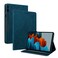 Case cover For Samsung Galaxy Tab S7 11 inch T870/SM-T875 Butterfly Flower Embossed Leather Tablet Case(Blue)
