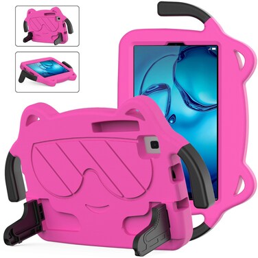 Case cover For Huawei MediaPad M3 8.0 Ice Baby EVA Shockproof Hard PC Tablet Case(Rose Red)