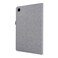 Case cover For Samsung Galaxy Tab A7 (2020) Horizontal Flip TPU + Fabric PU Leather Protective Case with Card Slots &amp; Holder(Grey)