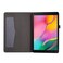 Case cover For Samsung Galaxy Tab A7 (2020) Horizontal Flip TPU + Fabric PU Leather Protective Case with Card Slots &amp; Holder(Grey)