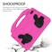 Case cover For Samsung Galaxy Tab S6 10.5 / T860 Thumb Bracket EVA Shockproof Tablet Case(RoseRed)
