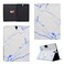 Case cover For Galaxy Tab S3 9.7 T820 TPU Horizontal Flip Leather Case with Holder &amp; Card Slot &amp; Sleep / Wake-up Function(White Marble)