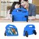 Case cover For Galaxy Tab A 7.0 T280/T285 EVA Material Children Flat Anti Falling Cover Protective Shell With Thumb Bracket(Blue)