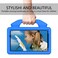 Case cover For Galaxy Tab A 7.0 T280/T285 EVA Material Children Flat Anti Falling Cover Protective Shell With Thumb Bracket(Blue)
