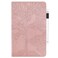Case cover For Samsung Galaxy Tab A 8.4 SM-T307 Life Tree Series Horizontal Flip Leather Case with Holder &amp; Card Slots &amp; Pen Slot(Rose Gold)