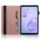 Case cover For Samsung Galaxy Tab A 8.4 SM-T307 Life Tree Series Horizontal Flip Leather Case with Holder &amp; Card Slots &amp; Pen Slot(Rose Gold)
