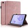 Case cover For Samsung Galaxy Tab A 8.4 SM-T307 Life Tree Series Horizontal Flip Leather Case with Holder &amp; Card Slots &amp; Pen Slot(Rose Gold)