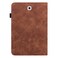 Case cover For Samsung Galaxy Tab S2 9.7 T810/T815 Lace Flower Embossing Pattern Horizontal Flip Leather Case with Holder &amp; Card Slots &amp; Wallet &amp; Photo Frame(Brown)