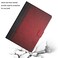Case cover For Samsung Galaxy Tab S6 Lite P610 Stitching Solid Color Leather Tablet Case(Red)