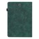Case cover For Samsung Galaxy Tab A 9.7 T550 / T555 Peacock Embossed Pattern Leather Tablet Case(Green)