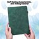 Case cover For Samsung Galaxy Tab A 9.7 T550 / T555 Peacock Embossed Pattern Leather Tablet Case(Green)