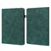 Case cover For Samsung Galaxy Tab A 9.7 T550 / T555 Peacock Embossed Pattern Leather Tablet Case(Green)