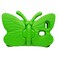 Case cover For Samsung Galaxy Tab A9 8.7 X110/X115 Butterfly Bracket Kids EVA Shockproof Tablet Case(Green)