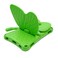 Case cover For Samsung Galaxy Tab A9 8.7 X110/X115 Butterfly Bracket Kids EVA Shockproof Tablet Case(Green)