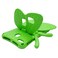 Case cover For Samsung Galaxy Tab A9 8.7 X110/X115 Butterfly Bracket Kids EVA Shockproof Tablet Case(Green)