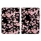 Case cover For Samsung Galaxy Tab A 9.7 T550 T555 P550 Crystal Texture Painted Leather Smart Tablet Case(Plum Bossom)
