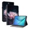 Case cover For Samsung Galaxy Tab A 9.7 T550 T555 P550 Crystal Texture Painted Leather Smart Tablet Case(Purple Peony)
