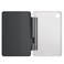 Case cover For Samsung Galaxy Tab A9 X110 3-fold Clear Honeycomb TPU Leather Tablet Case with Pen Slot(Black)
